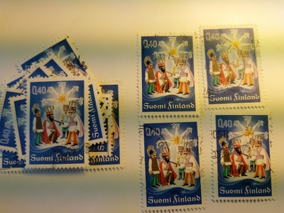 Tiernapojat postimerkki 0,40 markka