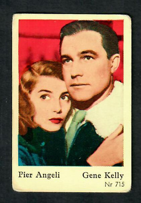 Keräilykuva - Pier Angeli Gene Kelly Nr 715