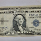 USA 1 dollar 1935 E Silver Certificate Aika Hyvä Rapea - pikkukuva 1