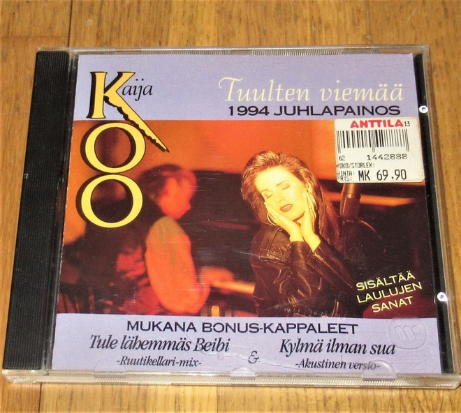 Kaija Koo. Tuulten viemää 1994 juhlapainos cd
