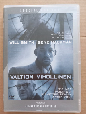 Valtion vihollinen Suomi dvd