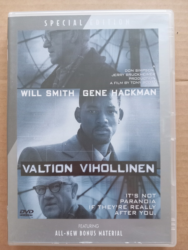 Valtion vihollinen Suomi dvd