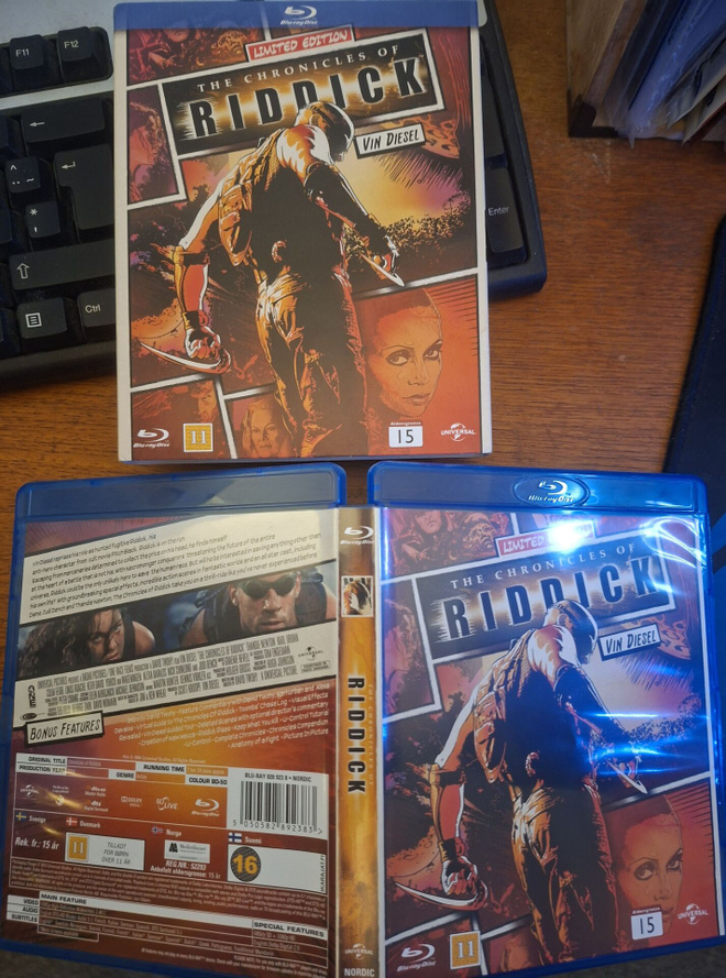 Riddickin aikakirja (The Chronicles of Riddick) (bluray)