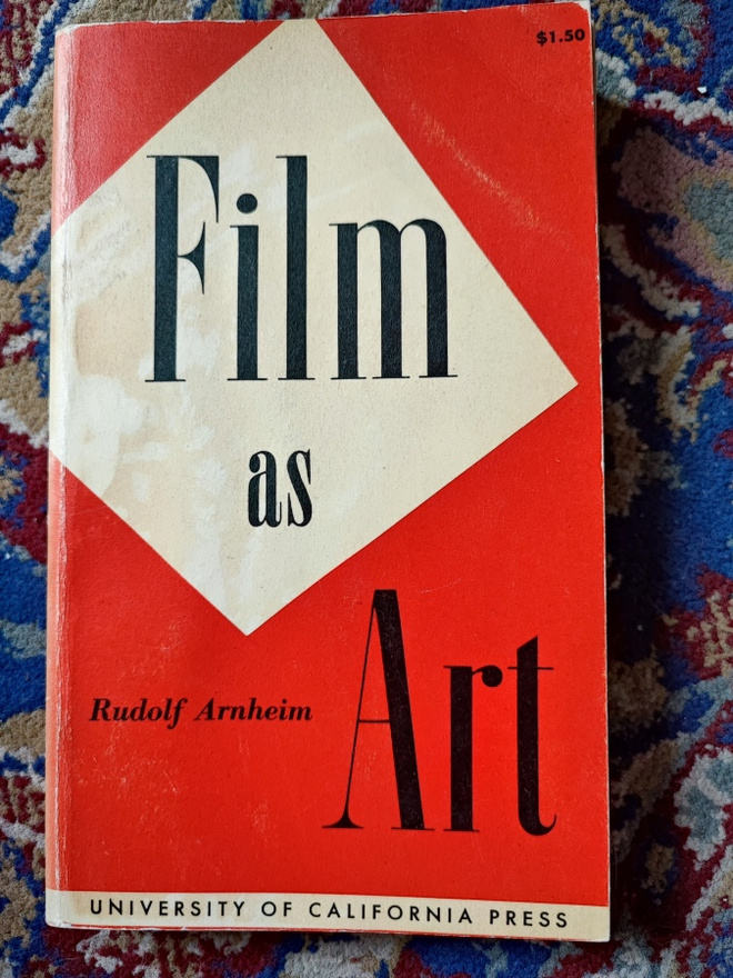 Film as Art Rudolf Arnheim