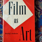 Film as Art Rudolf Arnheim - pikkukuva 1