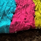 Värikäs silkki-polyester Huivi / Hartiahuivi / Silkkihuivi - pikkukuva 2
