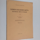 Suomen geologinen kartta = Geological map of Finland :; 1... - pikkukuva 1