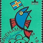 Åland 1996 Tervehdys 1 lk EP alareuna LOISTO LaPe 107 - pikkukuva 1