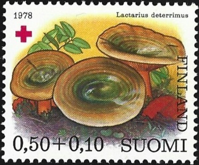 1978 Punainen Risti Kuusenleppärousku ** LaPe 829