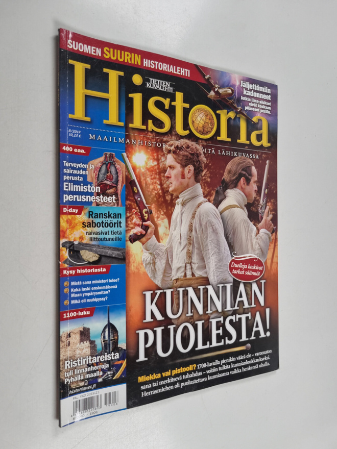 Tieteen kuvalehti : Historia 8/2019
