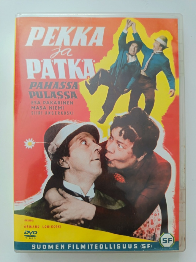 Pekka ja Pätkä pahassa pulassa - DVD