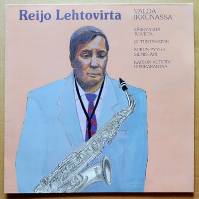 REIJO LEHTOVIRTA: Valoa Ikkunassa – LP 1990, Scandia SLP 744