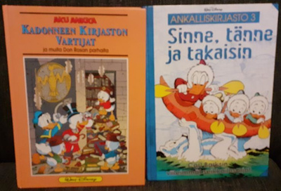 Paketti Disney-sarjakuvakirjoja (2 kirjaa)