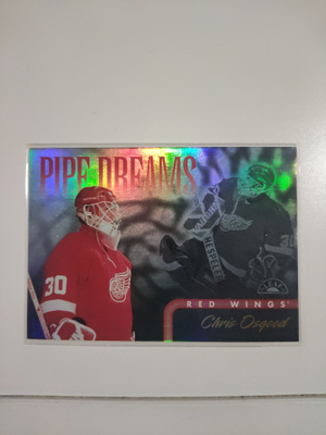 1997-98 Leaf - Pipe Dreams Promos #14 Chris Osgood PROMO