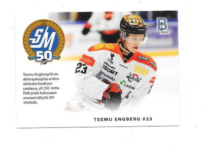 2024-25 BlueLine MatchCard #3/6 Teemu Engberg KooKoo