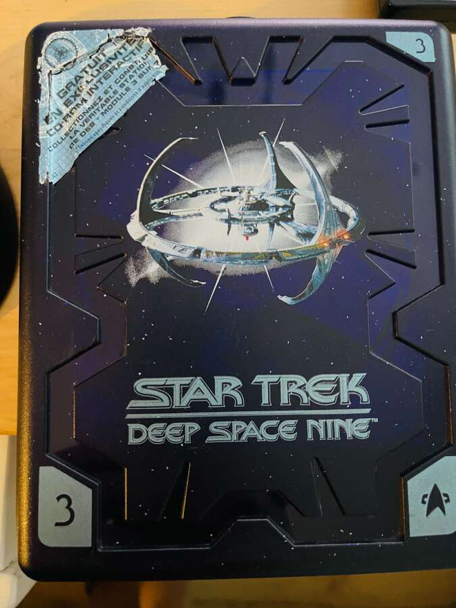 7DVD Star Trek Kausi 3 Deep Space Nine Movibox