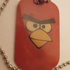 Kaulariipus  5. Hieno punainen angry birds-riipus - pikkukuva 2