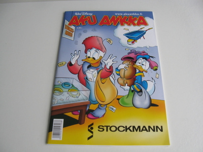 AKU ANKKA STOCMANN ERIKOISNUMERO MINTTI V. 2013