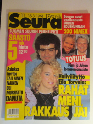 SEURA LEHTI 11 / 1991 33 VUODEN TAKAA