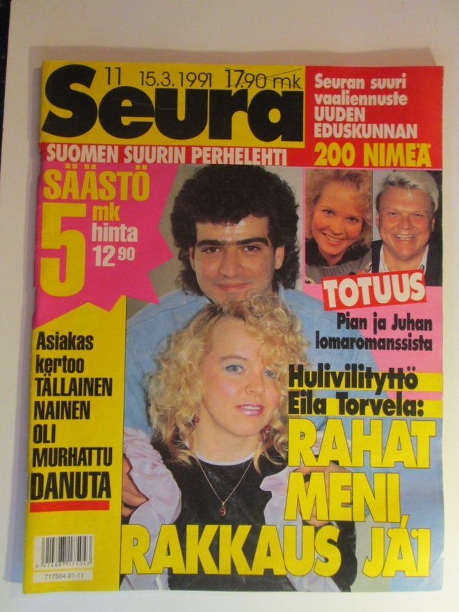 SEURA LEHTI 11 / 1991 33 VUODEN TAKAA