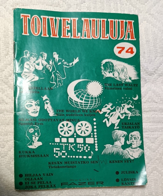 Toivelauluja 74