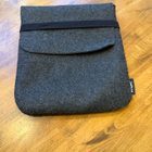 Huopapussukka kotelo esim. kuulokkeille 18 cm x 21 cm - pikkukuva 1