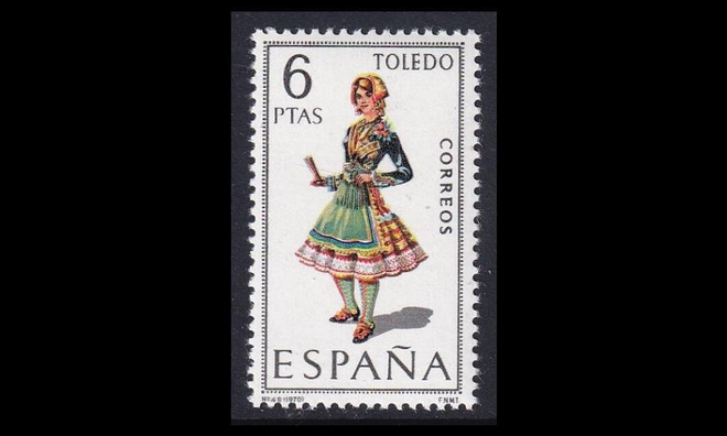 Espanja 1902 ** Kansanpukuja Toledo (1970)