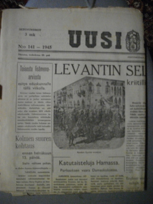 Uusi Suomi Nro 141/29.5.1945 (24.1)