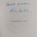 Kari Hotakainen : Luonnon laki (signeerattu, tekijän omiste) - pikkukuva 3