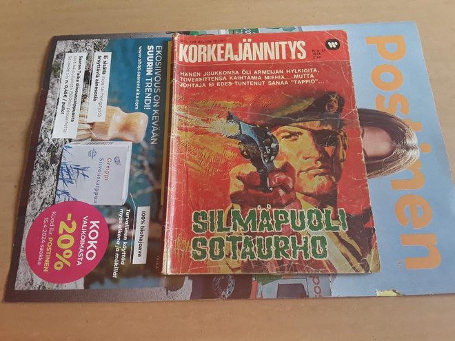 Korkeajännitys 1974 23: Silmäpuoli sotaurho
