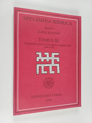 Gedenkschrift fur Iren N. Sebestyen (1890-1978)