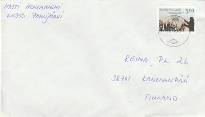 Postileima, PAALIJÄRVI, satelliittileima