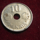 10 penniä 1945 epäselvä 5 - pikkukuva 2