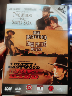 Clint Eastwood 3 movie box