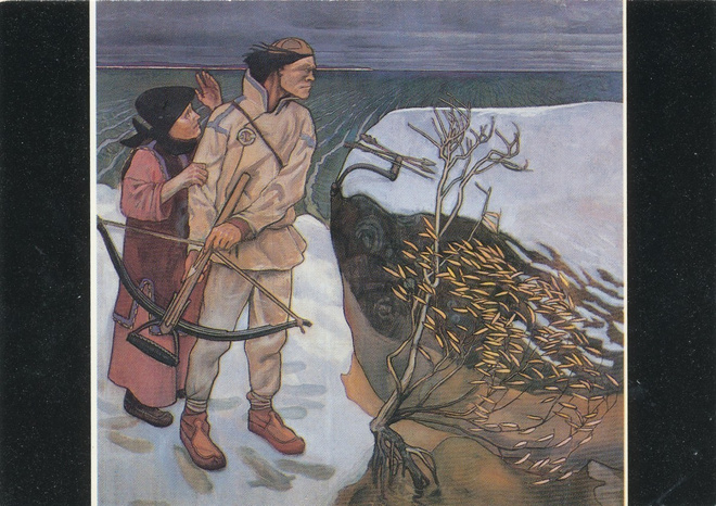 Akseli GALLEN-KALLELA - "Joukahaisen kosto"