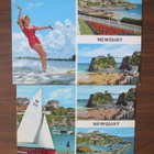 Newquay, England 1970-luku kaksi sommitelmakorttia - pikkukuva 1