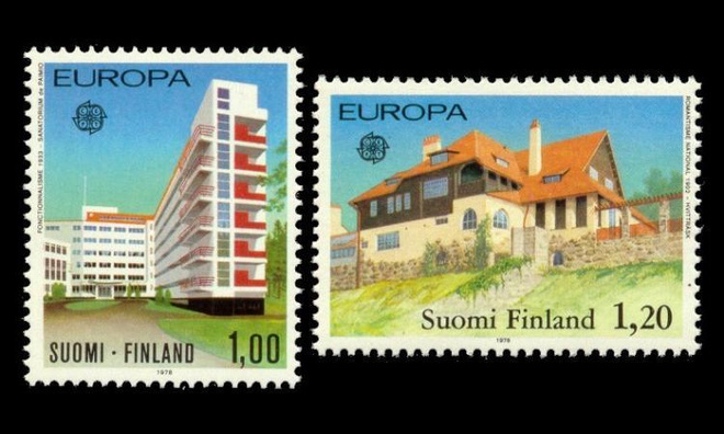 824-5 ** Europa moderni arkkitehtuuri (1978)