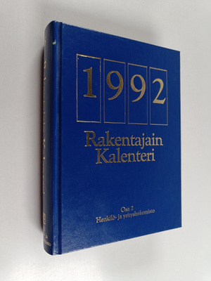 Rakentajain kalenteri 1992, Osa 2 : henkilö- ja yrityshak...