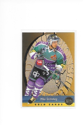 1995-96 SISU GOLD Cards #10of24 Mika Strömberg Jokerit