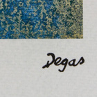 Edgar Degas “Three Dancers  in Blue” - pikkukuva 3