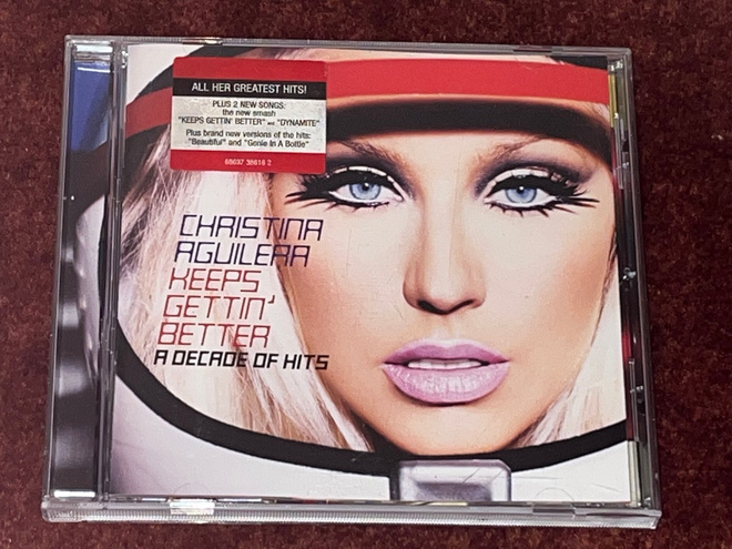 CHRISTINA AGUILERA - A DECADE OF HITS - CD
