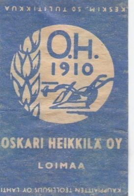 Loimaa,  Oskari Heikkilä Oy . b15