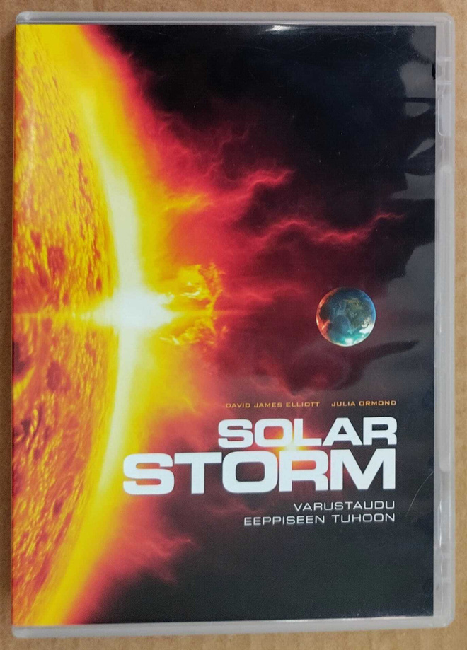 SOLAR STORM – Räjähtävä aurinko - Suomalainen DVD 2013