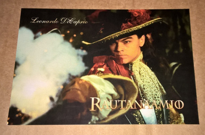 LEONARDO DIGAPRIO RAUTANAAMIO POSTIKORTTI 1997