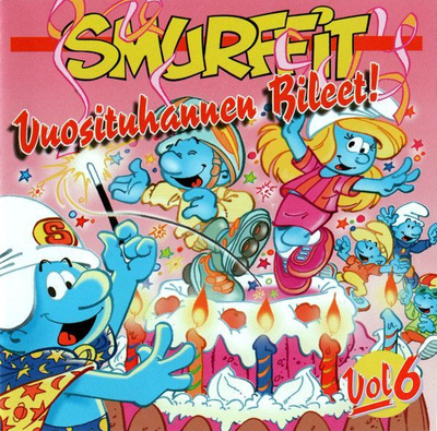 Smurffit - Vuosituhannen Bileet! Vol 6 (CD)