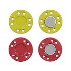 MAGNEETTINAPPI ommeltava metallia 21mm 1pr - pikkukuva 1
