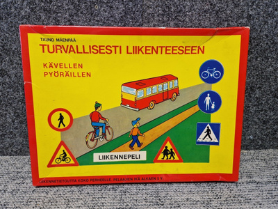 Turvallisesti liikenteeseen liikennepeli Paletti
