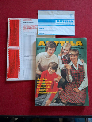 ANTTILA tavaraluettelo nro 5 1976-1977