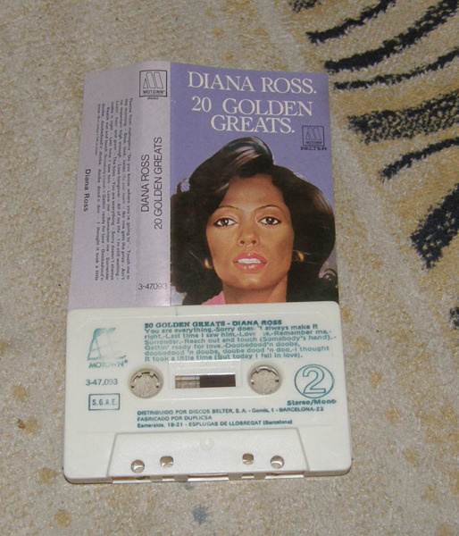 Diana Ross - 20 Golden greats - C-Kasetti