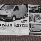1981 Renault Trafic paku esite - KUIN UUSI - suom - pikkukuva 1